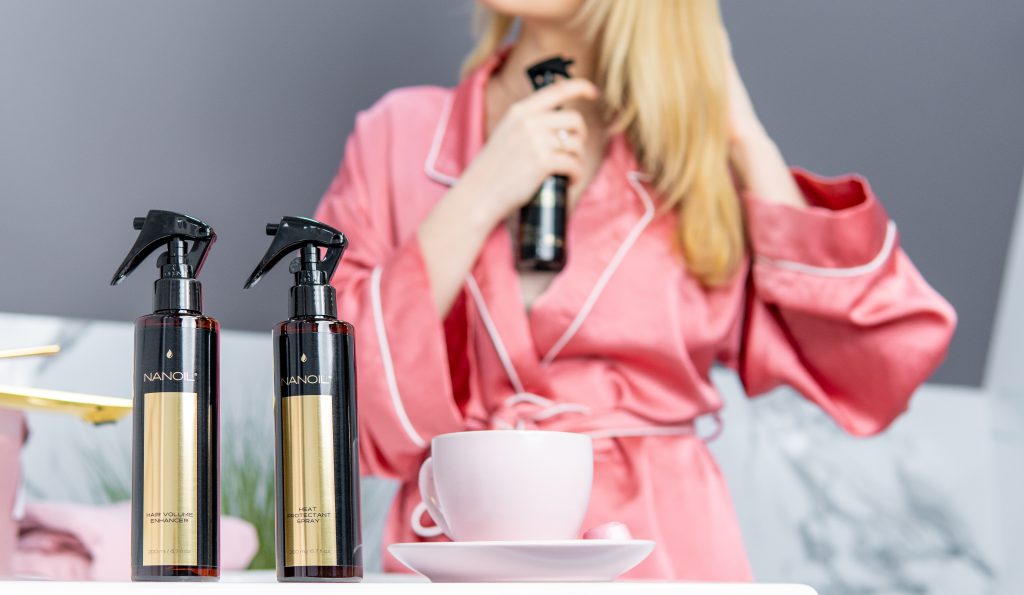 σπρέι όγκου μαλλιών nanoil